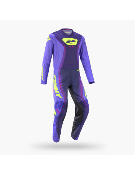 Maillot cross Kenny 2027 Performance - Solid Purple