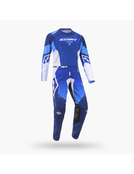 Maillot cross Kenny 2027 Track - Focus Blue