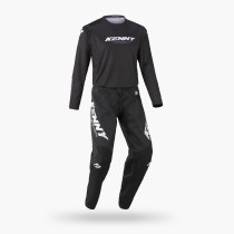 Pantalon cross Kenny 2027 Track Raw - Black