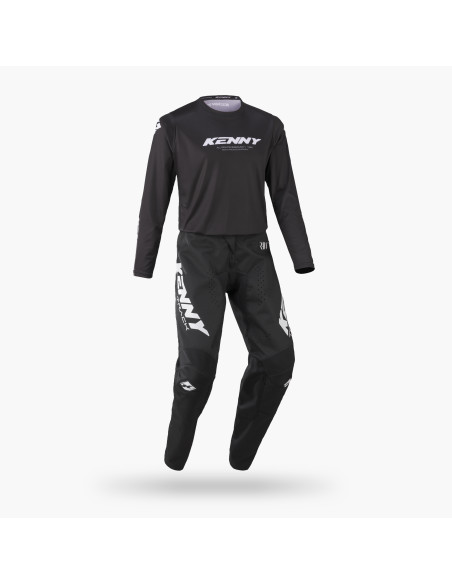 Pantalon cross Kenny 2027 Track Raw - Black