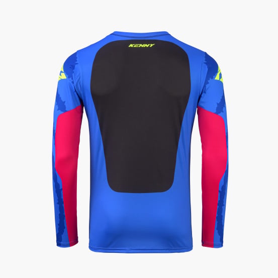 Maillot cross Kenny 2027 Force - Spiral Blue