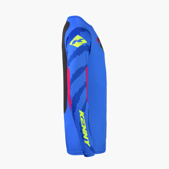 Maillot cross Kenny 2027 Force - Spiral Blue