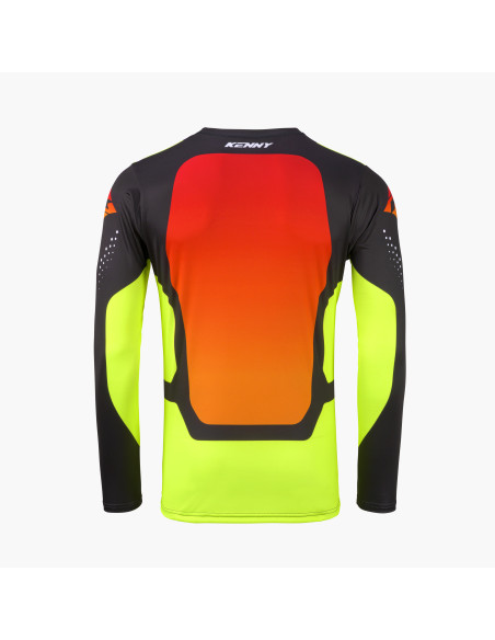 Maillot cross Kenny 2027 Force - Race Red Neon Yellow
