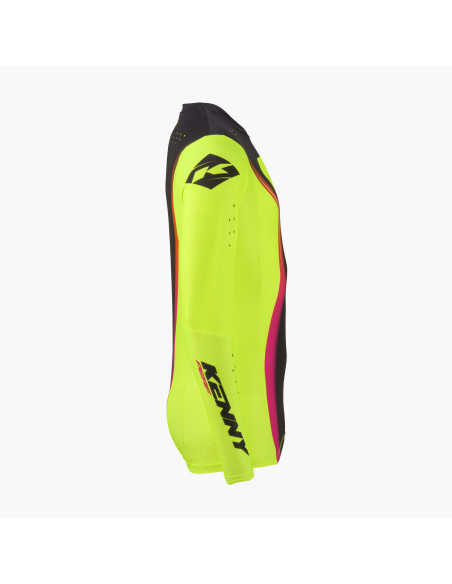 Maillot cross enfant Kenny 2027 Performance - Solid Neon Yellow