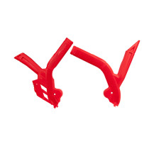 Protections de cadre RACETECH bi-matièress - rouge - Beta RR 2020-2024