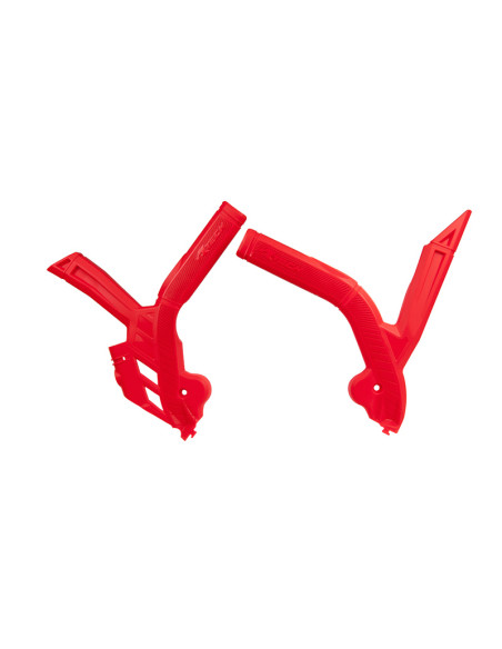 Protections de cadre RACETECH bi-matièress - rouge - Beta RR 2020-2024