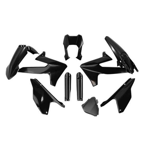 Kit plastiques RACETECH - noir - TRIUMPH 250/450 TF-E 2025-2027