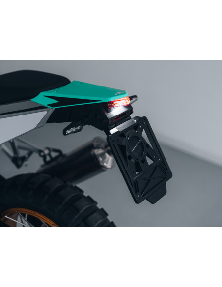 Support de plaque complet RACETECH Integra - noir - KOVE 800 X 2025-2026