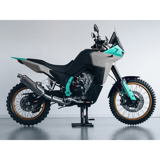 Kit plastiques RACETECH Revolution - gris bleu cyan - KOVE 800 X 2025-2026