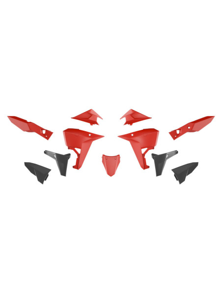 Kit plastiques RACETECH Revolution - rouge - KOVE 800 X 2025-2026