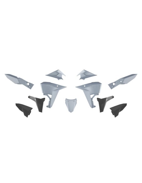 Kit plastiques RACETECH Revolution - gris - KOVE 800 X 2025-2026