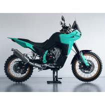 Kit plastiques RACETECH Revolution - bleu cyan - KOVE 800 X 2025-2026 2