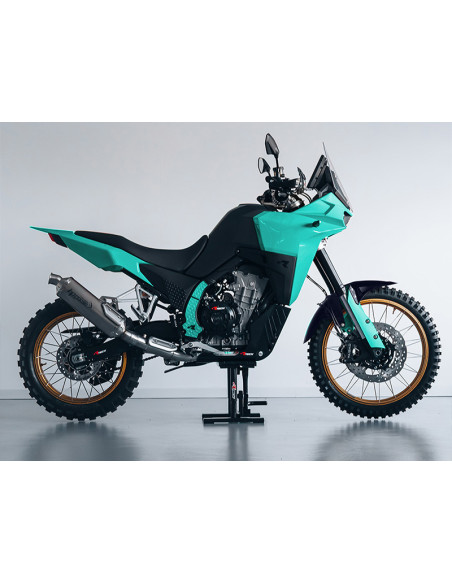 Kit plastiques RACETECH Revolution - bleu cyan - KOVE 800 X 2025-2026