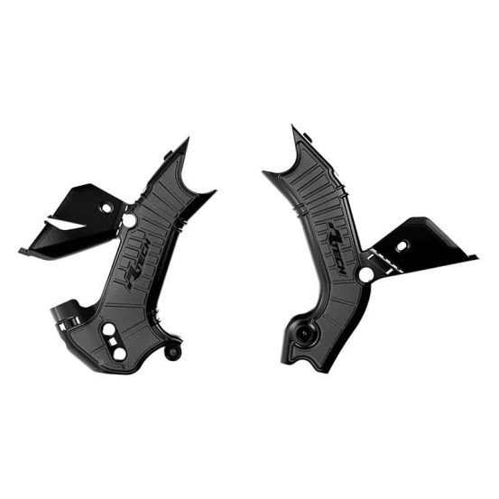 Protections de cadre RACETECH - noir - Kawasaki KX 2024-2027