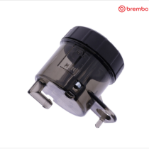 Réservoir de maître-cylindre BREMBO 45ml - Sortie 90° - Fumé