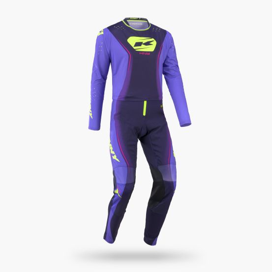 Tenue cross enfant Kenny 2027 Performance - Solid Purple