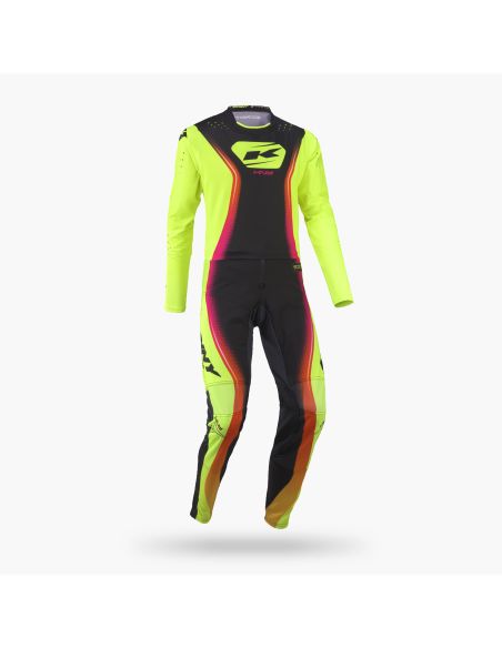 Tenue cross enfant Kenny 2027 Performance - Solid Neon Yellow