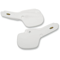Plaques latérales MAIER pour Yamaha 250 / 490 YZ 1982 - Blanc