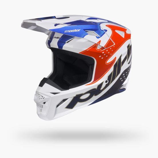 Casque cross Pull-In 2027 Master Graphic Patriot