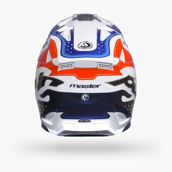 Casque cross Pull-In 2027 Master Graphic Patriot