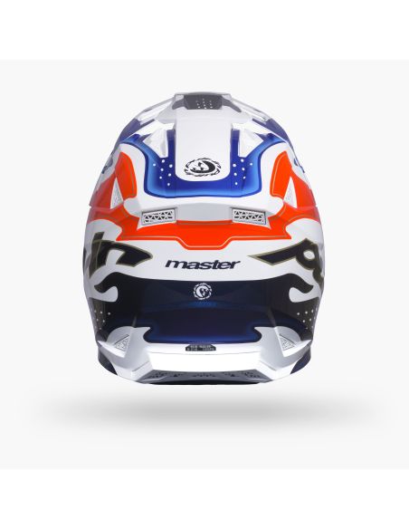 Casque cross Pull-In 2027 Master Graphic Patriot