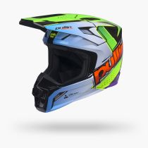 Casque cross Pull-In 2027 Master Graphic Plus Race Neon Green