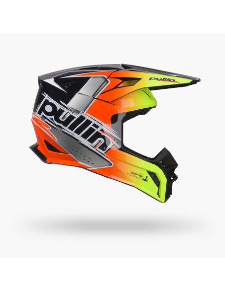 Casque cross Pull-In 2027 Master Graphic Plus Race Neon Orange