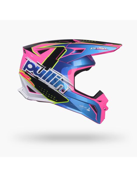 Casque cross Pull-In 2027 Master Graphic Plus Race Pink Neon