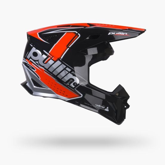 Casque cross Pull-In 2027 Master Graphic Plus Race Red