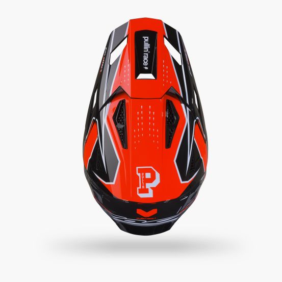 Casque cross Pull-In 2027 Master Graphic Plus Race Red