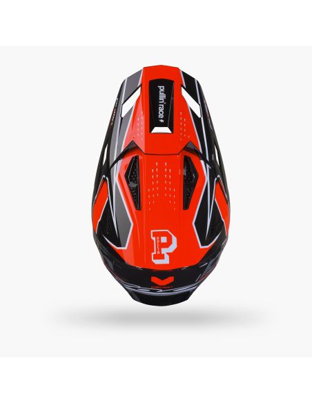 Casque cross Pull-In 2027 Master Graphic Plus Race Red