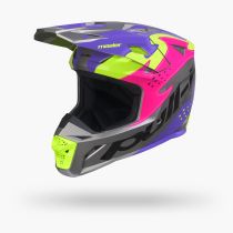 Casque cross Pull-In 2027 Master Graphic Purple Grey