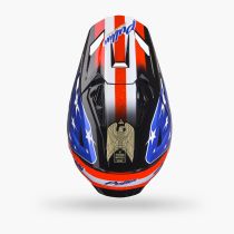 Casque cross Pull-In 2027 Master Graphic Usa Patriot 2