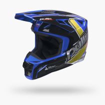 Casque cross enfant Pull-In 2027 Master Graphic Plus Race Blue