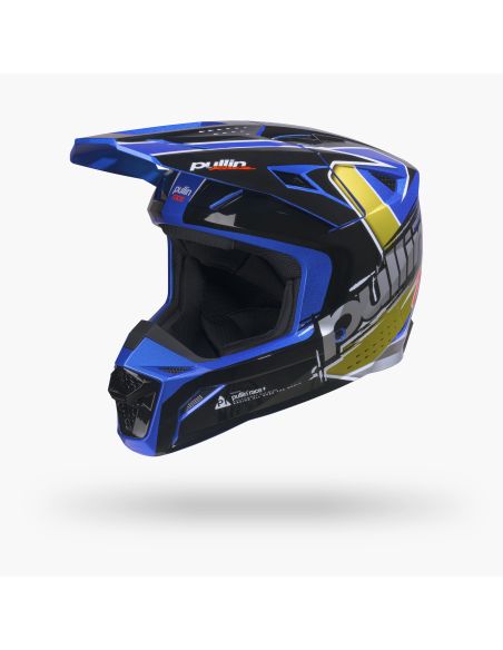 Casque cross enfant Pull-In 2027 Master Graphic Plus Race Blue