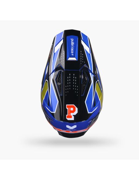 Casque cross enfant Pull-In 2027 Master Graphic Plus Race Blue