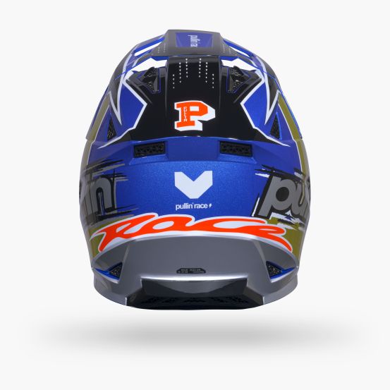 Casque cross enfant Pull-In 2027 Master Graphic Plus Race Blue