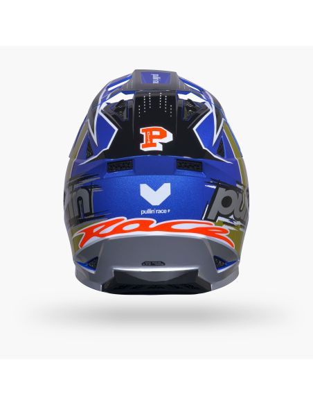 Casque cross enfant Pull-In 2027 Master Graphic Plus Race Blue