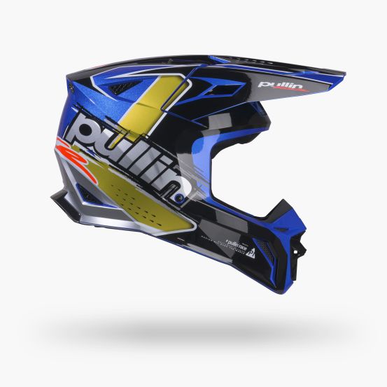 Casque cross enfant Pull-In 2027 Master Graphic Plus Race Blue