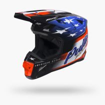 Casque cross enfant Pull-In 2027 Master Graphic Usa Patriot