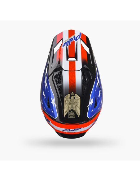 Casque cross enfant Pull-In 2027 Master Graphic Usa Patriot
