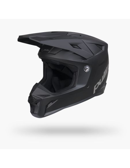 Casque cross enfant Pull-In 2027 Master Solid Matt Black