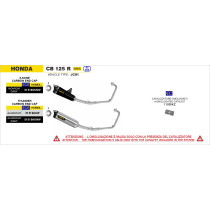 Kit catalyseur homologué ARROW - HONDA CB 125 R 2021-2024
