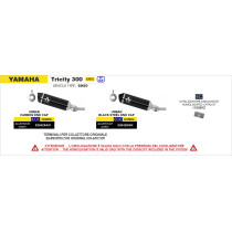 Kit catalyseur homologué ARROW - YAMAHA TRICITY 300 - XMAX 300 2021-2024