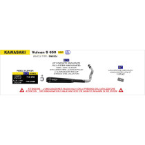 Kit catalyseur homologué ARROW - KAWASAKI NINJA 650 - Z 650 2021-2023 - Z 650 RS - VULCAN S 650 2021-2024