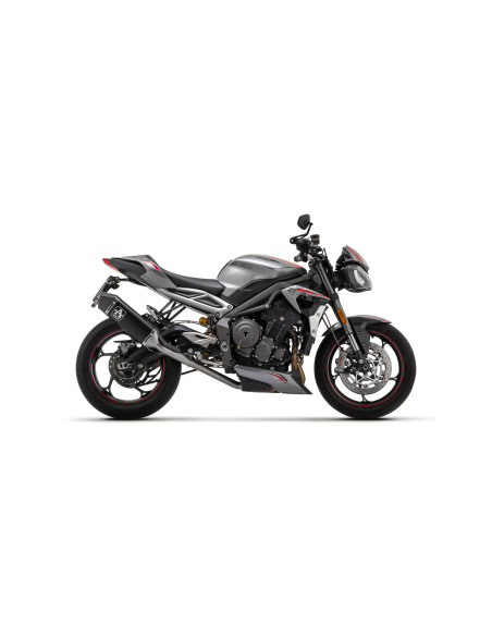 Kit catalyseur homologué ARROW - TRIUMPH STREET TRIPLE 765 2020-2022 - STREET TRIPLE 765 RS 2023-2024 / YAMAHA YZF R7 2021-2024