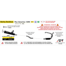 dB-Killer pour silencieux ARROW Rebel - non homologué - HARLEY-DAVIDSON PAN AMERICA 1250 2026 2