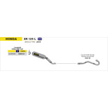 Collecteur ARROW - non homologué - HONDA XR 125 L - XR 125 R DALL'ARA - XR 125 SM DALL'ARA 2004-2005