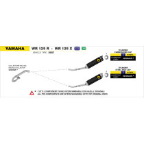Collecteur racing ARROW - non homologué - YAMAHA WR 125 R/X 2009-2016