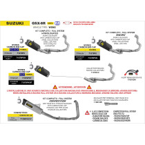 Collecteurs racing ARROW - non homologué - SUZUKI GSX-8S 2023-2025 - GSX-8R 2023-2026 - GSX-8T / GSX-8TT 2025-2026